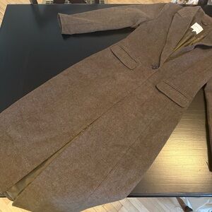 Avec Les Filles Elegant Brown Women's Coat